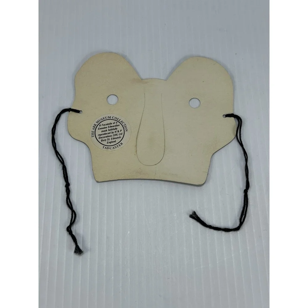 Vintage Reproduction Victorian Face Mask‎ The Ark Museum Collection Tadcaster UK